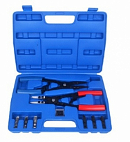 Набор съемников стопорных колец RF-920U2 в комплекте со сменными губками 10"-250мм, 15пр., в кейсе R